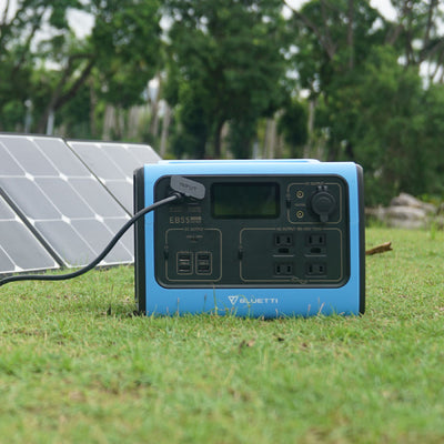 BETTER TECH Premium 537W Portable Power Station Solar Generator for Camping