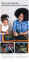 BETTER ARTZ Kids Portable Blackboard with Felt-tip Pens