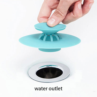 BETTER LIVING Anti-clogging silicone sink drain filter plug
