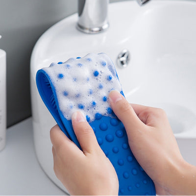 BETTER UP Silicone Bath Body Brush Shower Scrubber