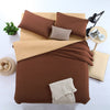 BETTER DECORS Simple Color Bedding Set Twin Double Bed