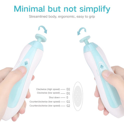 BETTER UP Safe Electric Baby Nail Trimmer