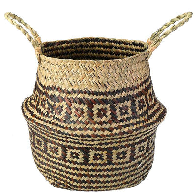 BETTER EARTH Woven Seagrass Storage Basket