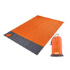 BETTER LIVING Waterproof Pocket Sand-Free Portable Beach Blanket for Outdoor Picnic and Beach