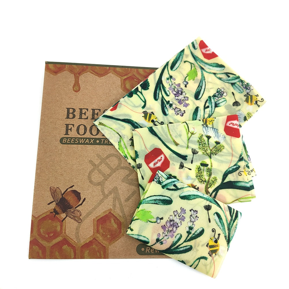 BETTER EARTH Reusable Beeswax Food Wrap
