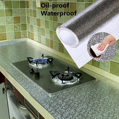 BETTER LIVING Oil-proof Waterproof  Wall Sticker Aluminum Foil