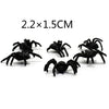 BETTER BOO 50pcs horror black spider haunted house decoration