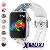 BETTER TECH Compatible With Apple Watch Band 38mm 40mm 42mm 44mm for watch Series 6/5/4/3/SE Pattern Printed Sport Band