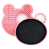 BETTER DECORS Makeup Brush Cleaner Pad Foundation, Silicone - Makeup Brush Scrubber Board Make Up Washing Brush Gel Cleaning Mat Hand Tool