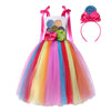 BETTER BOO Carnival Candy Halloween Tutu Dress for Girls