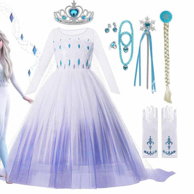 BETTER BOO Disney Frozen 2 Princess Elsa Halloween Costume for Girls
