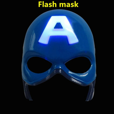 BETTER BOO Child Superhero 3D LED Mask for Kids Halloween
