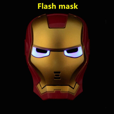 BETTER BOO Child Superhero 3D LED Mask for Kids Halloween