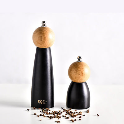 BETTER DECORS Modern style Wooden Ceramic Nuts Grinder