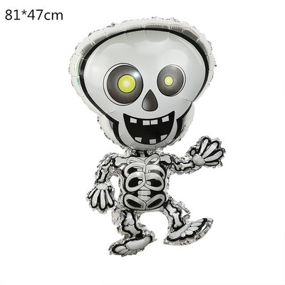 BETTER BOO Halloween Decoration Pumpkin Ghost Balloons Spider Foil  Inflatable Toys and Party Supplies