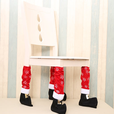 BETTER DECORS Christmas Chair Foot Covers