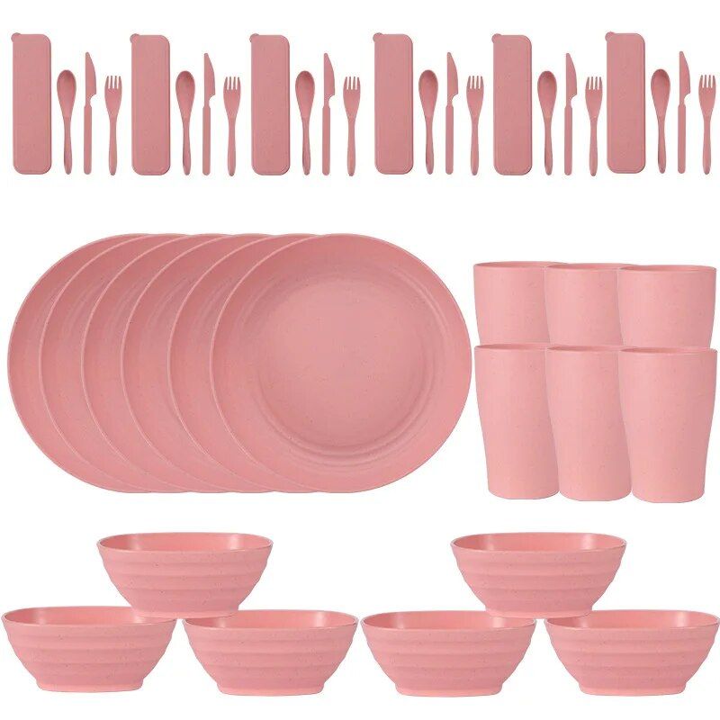 Pink Cutlery Set