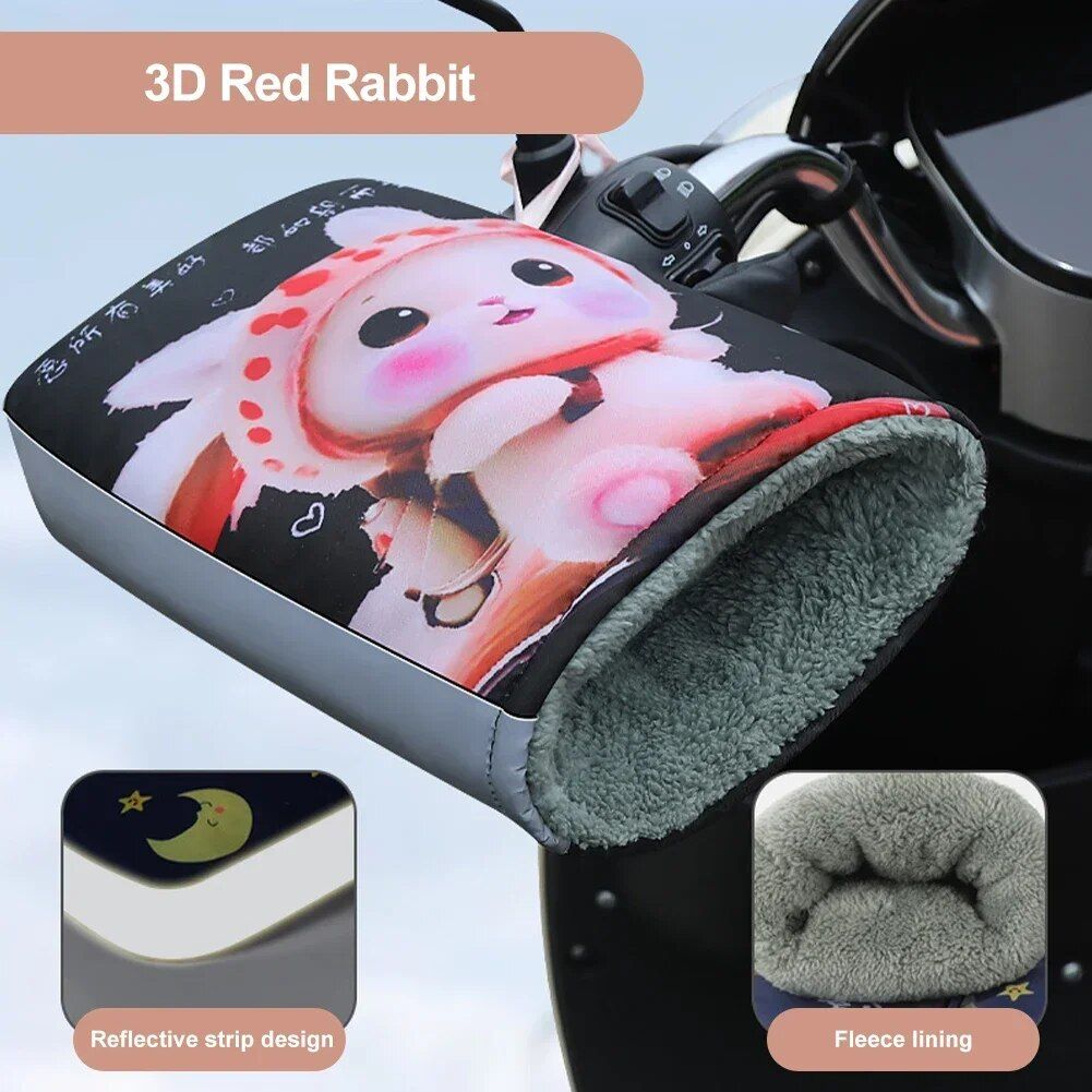 3D Red Rabbit