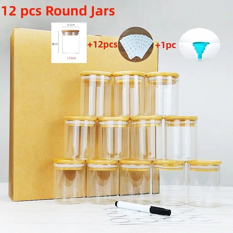 12 pcs Round